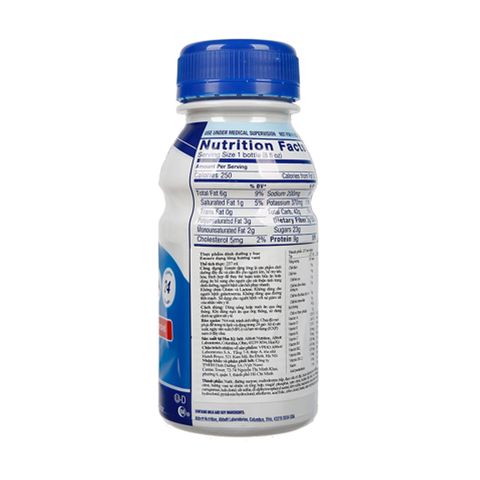 Thùng 30 Chai Sữa Nước Ensure Mỹ Hương Vanilla - Sữa Tiệt Trùng 237ml