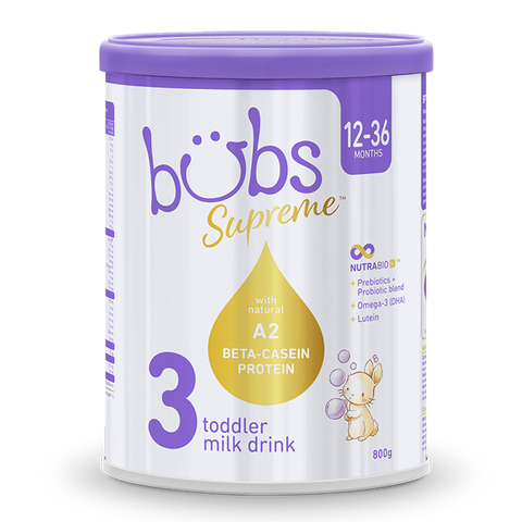 Sữa Bubs Supreme Đạm A2 Số 1, 2, 3 Hộp 800g - Sữa Bột Công Thức