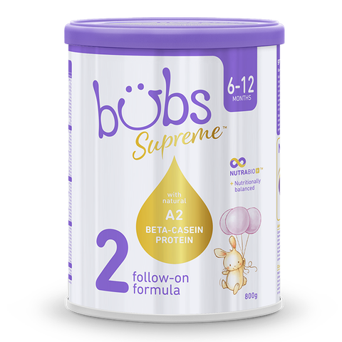 Sữa Bubs Supreme Đạm A2 Số 1, 2, 3 Hộp 800g - Sữa Bột Công Thức