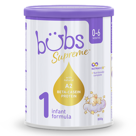 Sữa Bubs Supreme Đạm A2 Số 1, 2, 3 Hộp 800g - Sữa Bột Công Thức