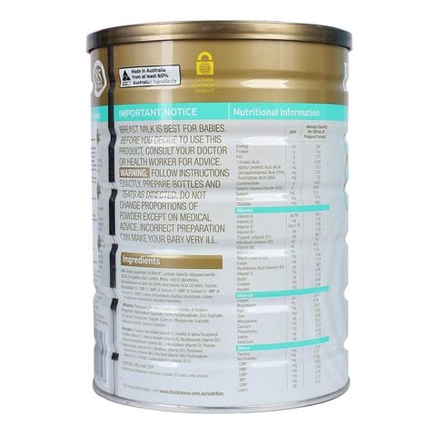 Sữa Blackmores Úc số 1 2 3 Hộp 900g - Sữa Bột Công Thức