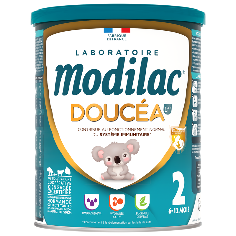 Sữa Modilac DouceA Pháp Phát Triển Toàn Diện - Sữa Bột Công Thức 800g
