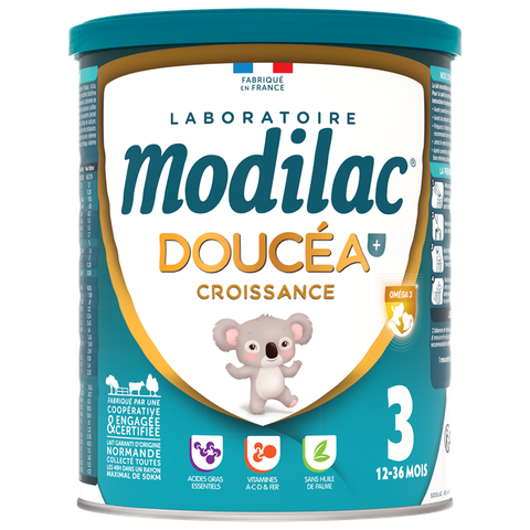 Sữa Modilac DouceA Pháp Phát Triển Toàn Diện - Sữa Bột Công Thức 800g