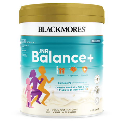 Sữa Blackmores JNR Balance+ Vanilla 850g cho trẻ 1-10 tuổi - Sữa Bột Công Thức