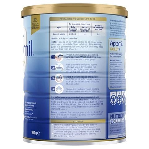 Sữa Aptamil Gold Úc Số 1,2,3 900g - Sữa Bột Công Thức