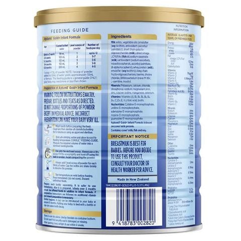 Sữa Aptamil Gold Úc Số 1,2,3 900g - Sữa Bột Công Thức