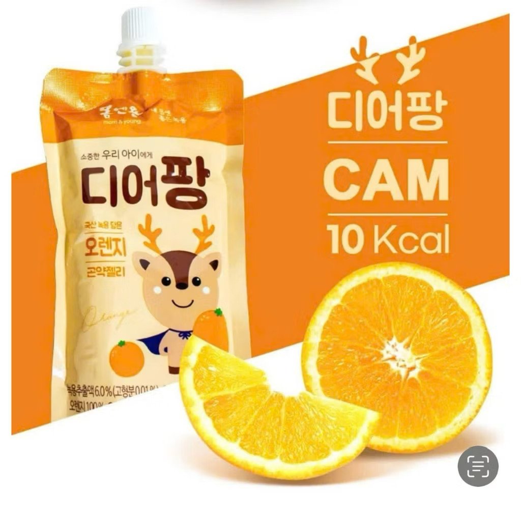 Nước Thạch Gạc Nhung Hươu Non Deer Pang Nội Địa Hàn 1Y+ - Túi 120g
