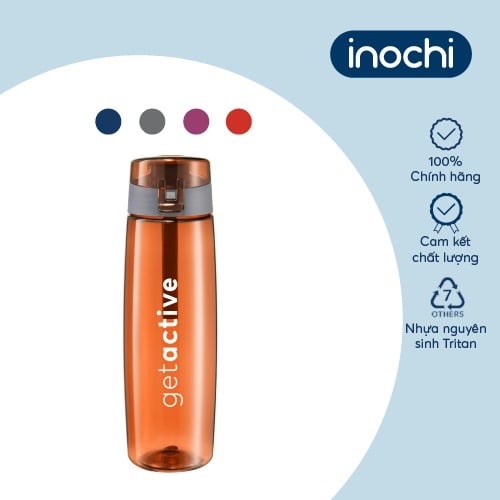 [ Quà tặng Kabrita 2 ] Bình Nước Inochi Kita Active 500ml