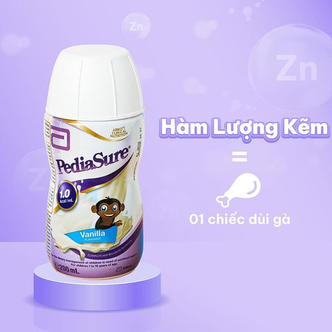 Thùng 30 Chai Sữa Nước Pediasure Úc Vị Vani 200ml - Sữa Công Thức