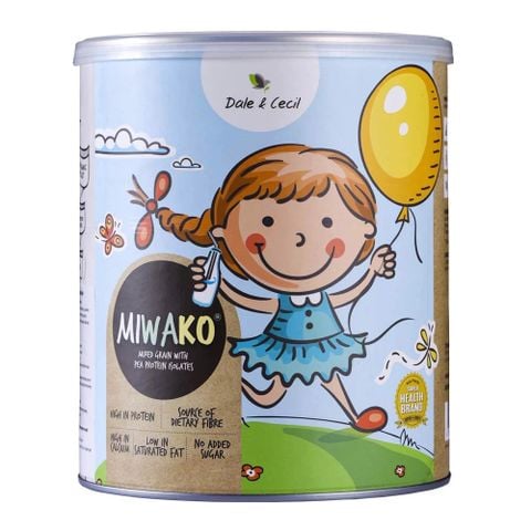 Sữa Công Thức Hạt Thực Vật Hữu Cơ Miwako Vị Gạo 700g, 400g cho trẻ từ 1 tuổi