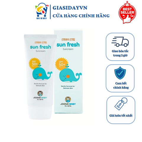 Kem Chống Nắng Sun Fresh Cream 50ml Cho Mẹ Và Bé Joona Baby