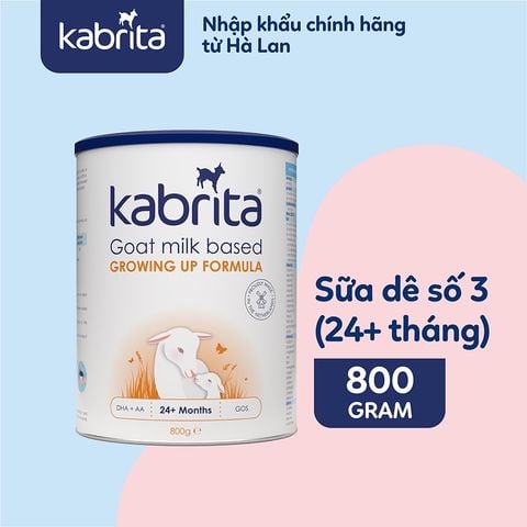 Sữa Dê Kabrita Hà Lan Số 1,2,3 - Sữa Bột Công Thức 800g