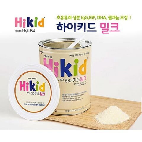 Sữa Tăng Chiều Cao Ildong Hikid Hàn Quốc - Dê Núi 650g, Bò Vani 600g, Bò Premium 600g, Bò Socola 650g - Sữa Bột Công Thức