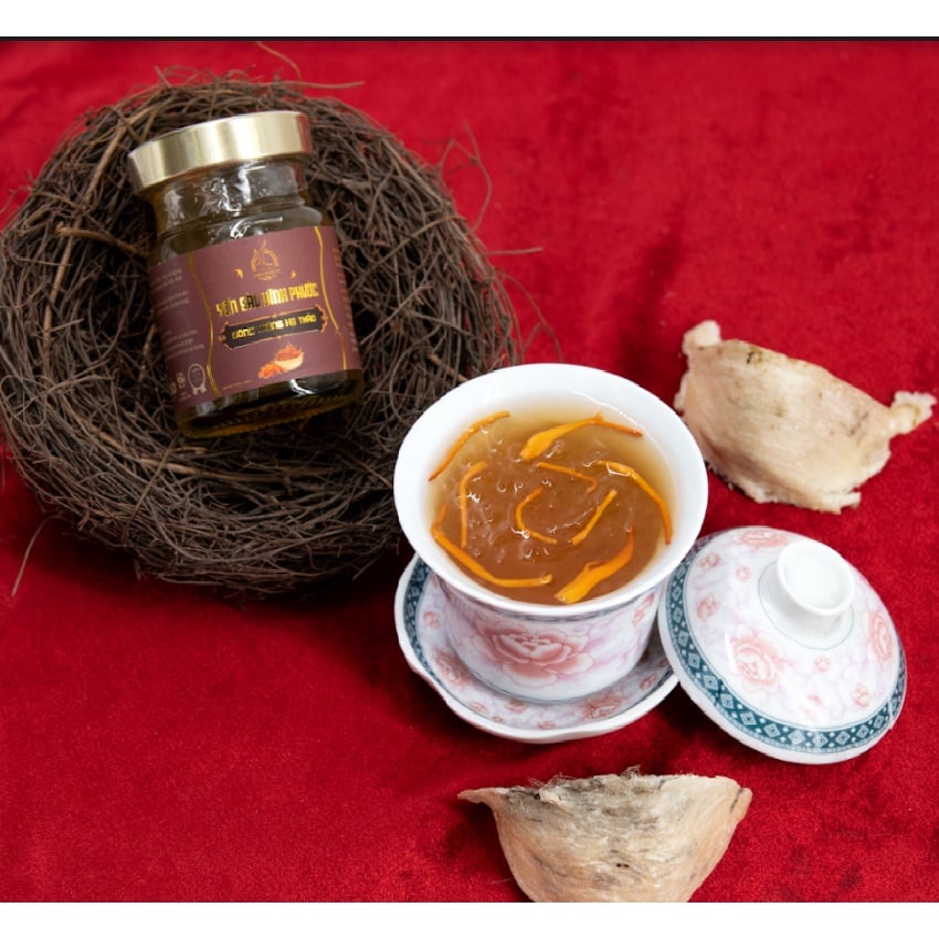Yến Sào Chưng Đông Trùng Hạ Thảo Vĩnh Phước 20% Yến Tươi - Hũ / Set 5 Hũ 70ml Cho Trẻ 5Y+ Và Người Lớn