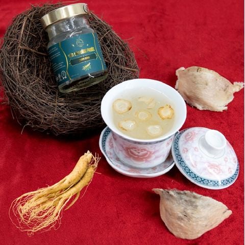 Yến Sào Chưng Nhân Sâm Vĩnh Phước 20% Yến Tươi - Hũ / Set 5 Hũ 70ml Cho Trẻ 5Y+ Và Người Lớn