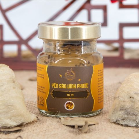 Yến Sào Chưng Tứ Vị Vĩnh Phước 20% Yến Tươi - Hũ / Set 5 Hũ 70ml Cho Trẻ 5Y+ Và Người Lớn