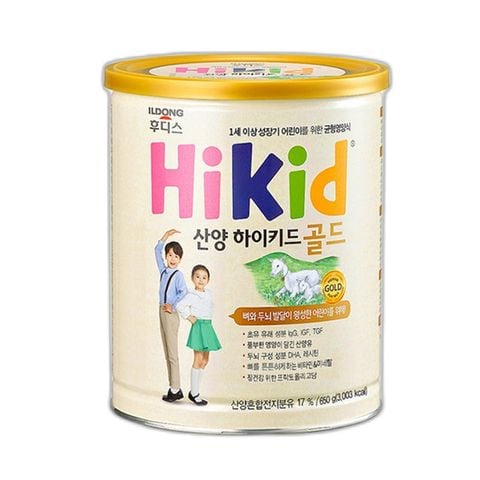 Sữa Tăng Chiều Cao Ildong Hikid Hàn Quốc - Dê Núi 650g, Bò Vani 600g, Bò Premium 600g, Bò Socola 650g - Sữa Bột Công Thức