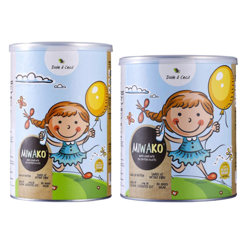 Sữa Hạt Thực Vật Hữu Cơ Miwako Vị Gạo 700g, 400g cho trẻ từ 1 tuổi - Sữa Bột Công Thức