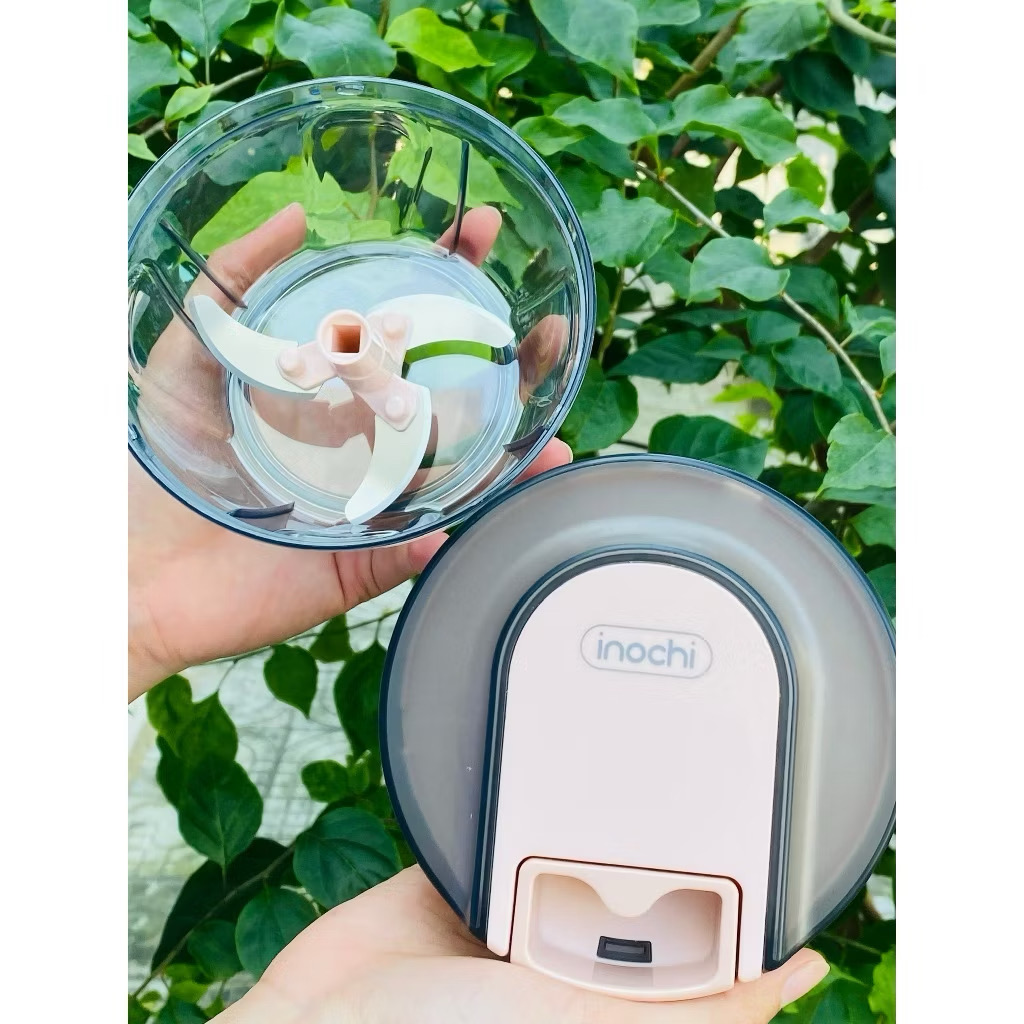 [ QT Kabr 2 ] Dụng Cụ Xay Tỏi Ớt Inochi Yoko 650ml