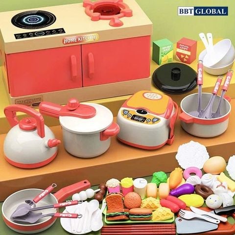 [ QT Kab 3 ] Đồ chơi nấu ăn 71 chi tiết
