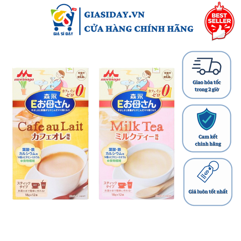 Sữa Bầu Morinaga Nhật Bản Cung Cấp Dinh Dưỡng Cho Mẹ Bầu - Hộp 12 Gói x 18g