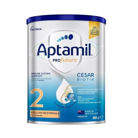 Sữa Aptamil New Zealand Profutura Cesar Biotik 380g 800g | Số 1,2,3 - Sữa Bột Công Thức