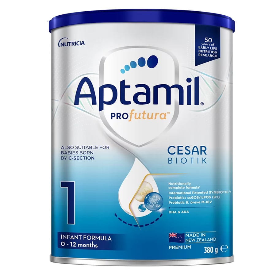 Sữa Aptamil New Zealand Profutura Cesar Biotik 380g 800g | Số 1,2,3 - Sữa Bột Công Thức