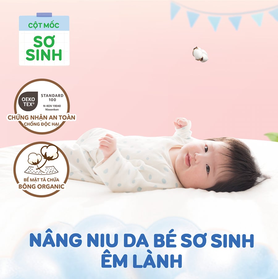 Tã Bỉm Moony Natural Nhật Bản - Dán / Quần - Đủ Size