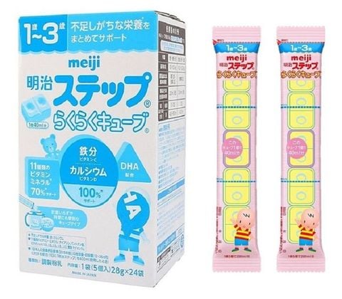 Sữa Meiji NỘI ĐỊA Nhật Lon, Thanh Số 0 (0-1) & Số 9 (1-3) - Sữa Bột Công Thức Hộp 800g