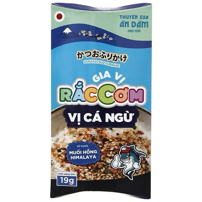 Gia Vị Rắc Cơm Ăn Dặm Thuyền Xưa Nguyên Liệu Nhật Bản Gói 19g Cho Bé Từ 1 Tuổi
