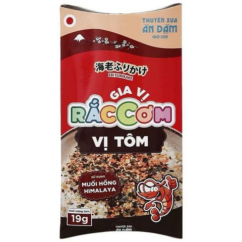 Gia Vị Rắc Cơm Ăn Dặm Thuyền Xưa Nguyên Liệu Nhật Bản Gói 19g Cho Bé Từ 1 Tuổi