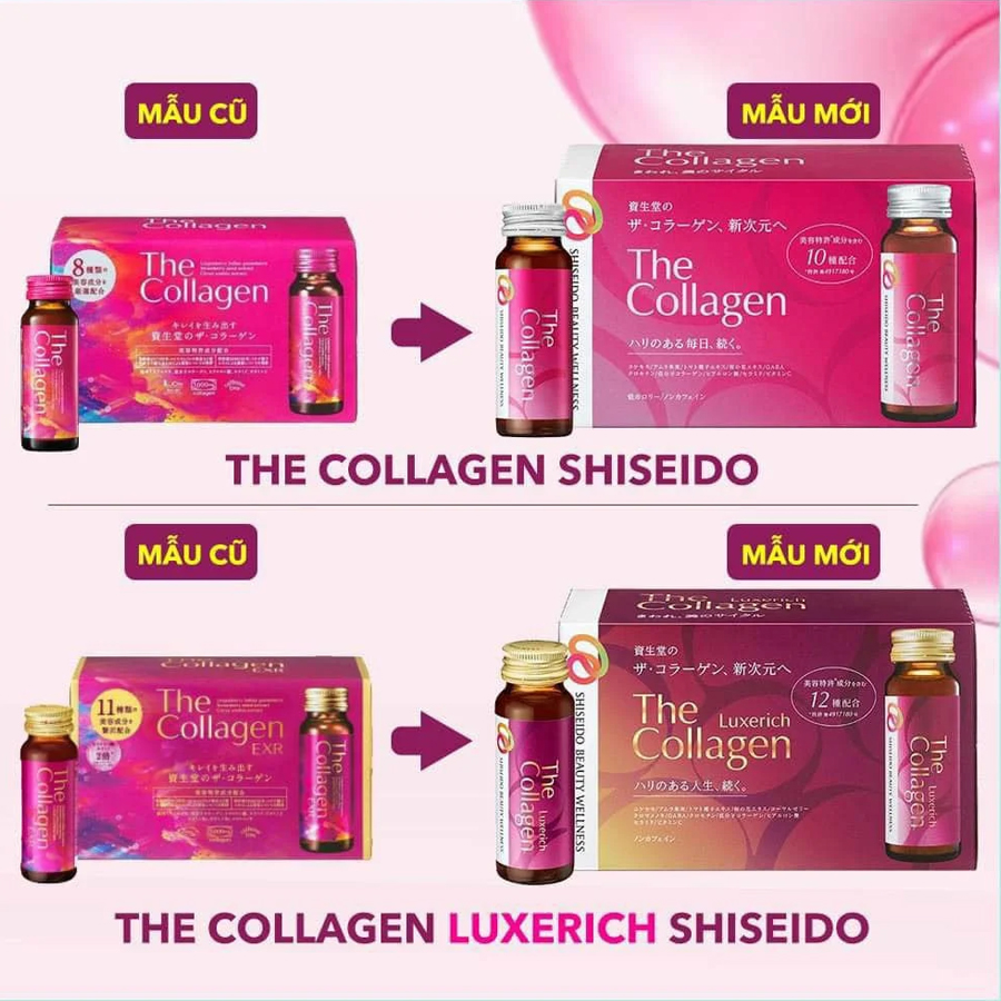 Nước Uống The Collagen Shiseido (Hộp 10 Chai x 50ml)