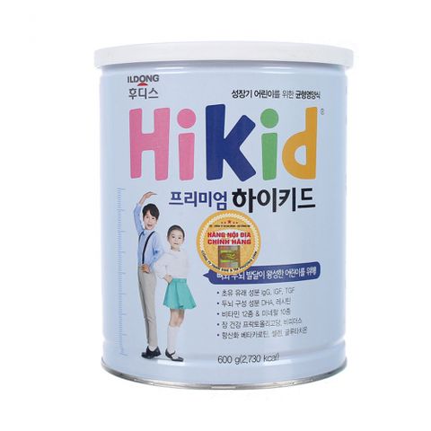 Sữa Công Thức Ildong Hikid Hàn Quốc - Dê Núi 650g, Bò Vani 600g, Bò Premium 600g, Bò Socola 650g
