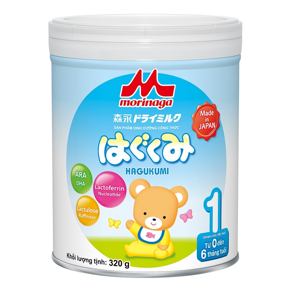 Sữa Morinaga NHẬP KHẨU Nhật Số 1, 2, 3 850g, 320g - Sữa Bột Công Thức