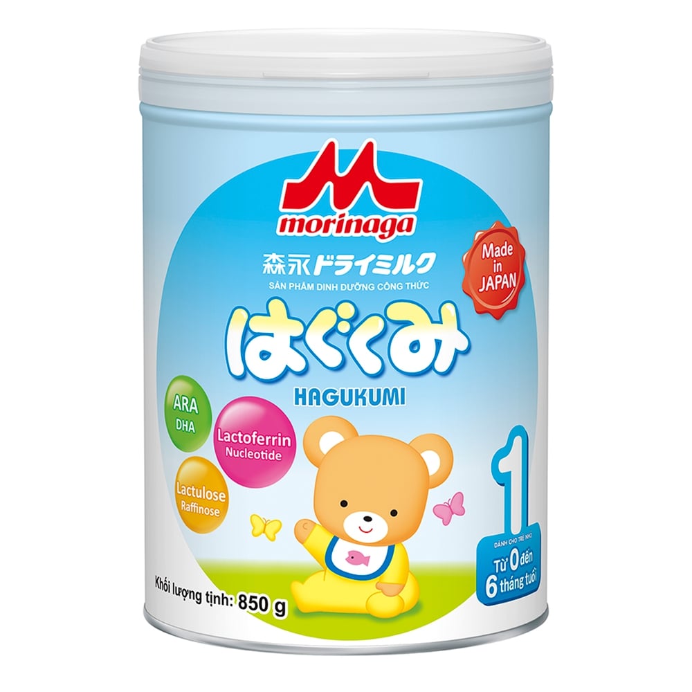 Sữa Morinaga NHẬP KHẨU Nhật Số 1, 2, 3 850g, 320g - Sữa Bột Công Thức