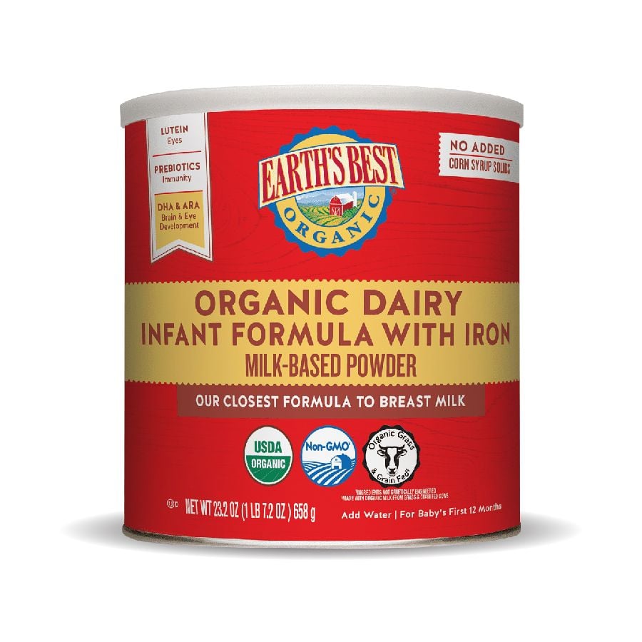 Sữa Earth's Best Organic Dairy / Toddler USA 595g / 907g - Sữa Bột Công Thức