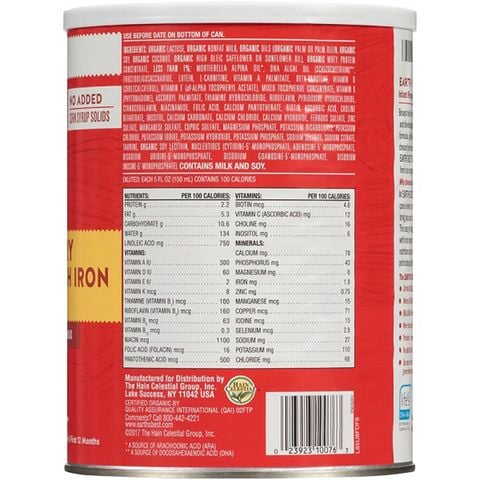 Sữa Earth's Best Organic Dairy / Toddler USA 595g / 907g - Sữa Bột Công Thức