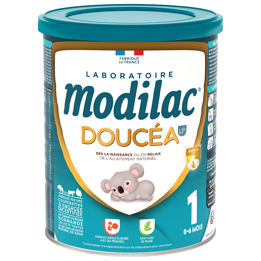 Sữa Modilac DouceA Pháp Phát Triển Toàn Diện - Sữa Bột Công Thức 800g