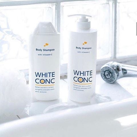 Sữa Tắm Dưỡng Trắng Da Hương Cam YUZU White Conc Nhật Bản - White Conc Body Shampoo
