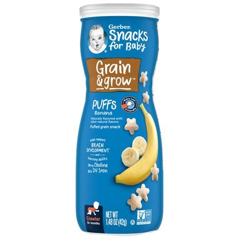 Bánh Ăn Dặm Gerber Cho Bé Từ 8 Tháng 42g,48g