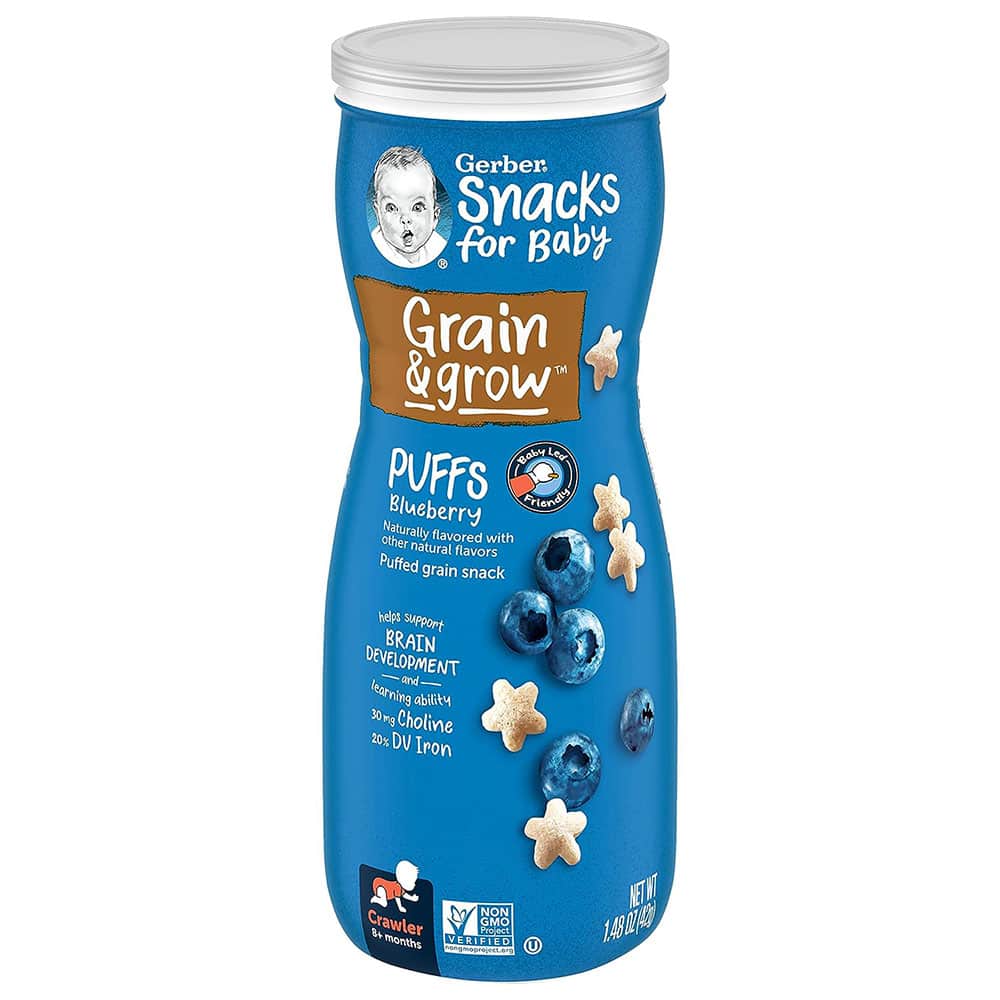 Bánh Ăn Dặm Gerber Cho Bé Từ 8 Tháng 42g,48g