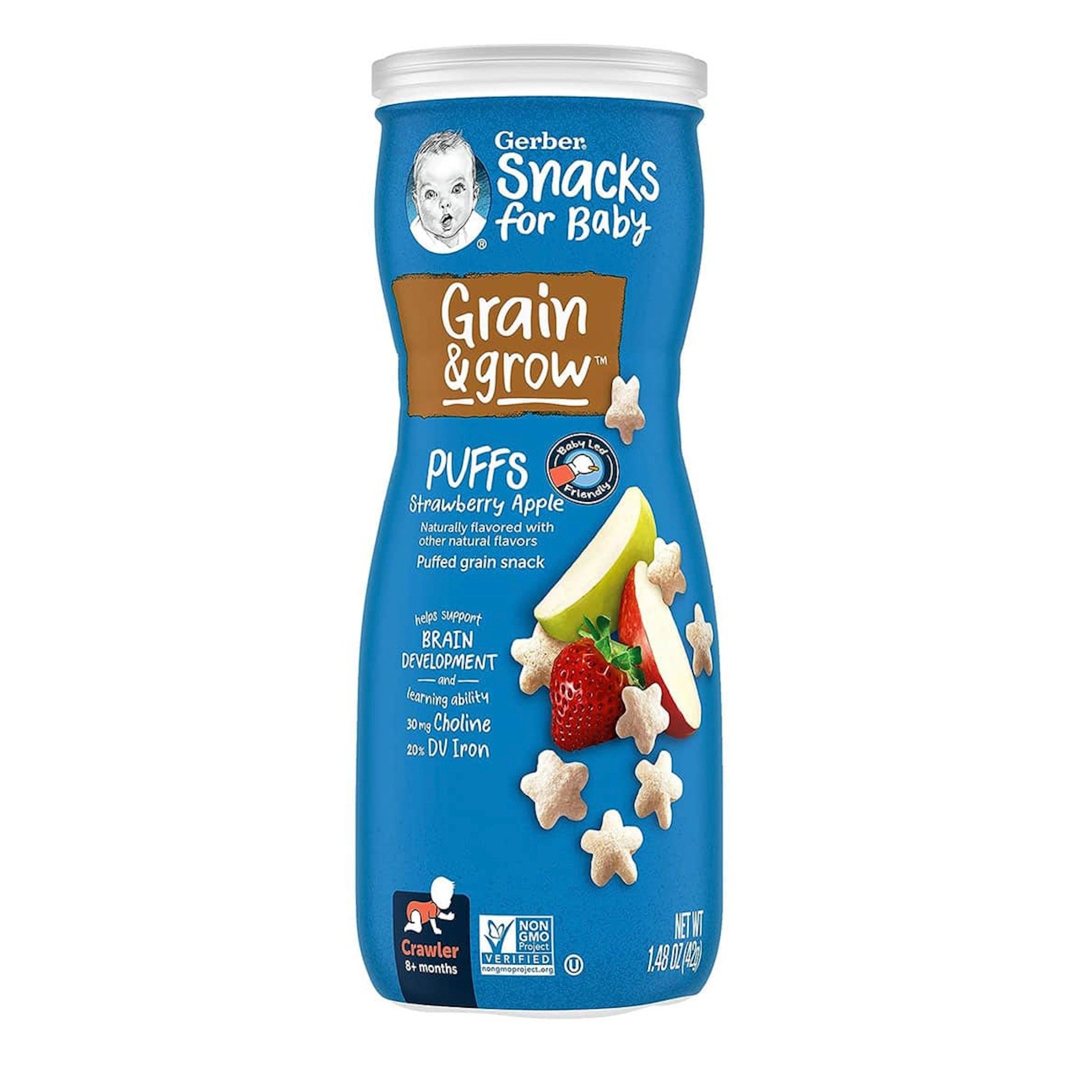 Bánh Ăn Dặm Gerber Cho Bé Từ 8 Tháng 42g,48g