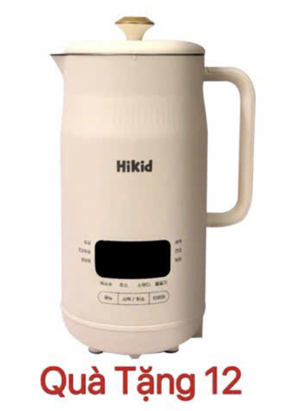 [ QT Hiki 12 ] Máy làm sữa hạt