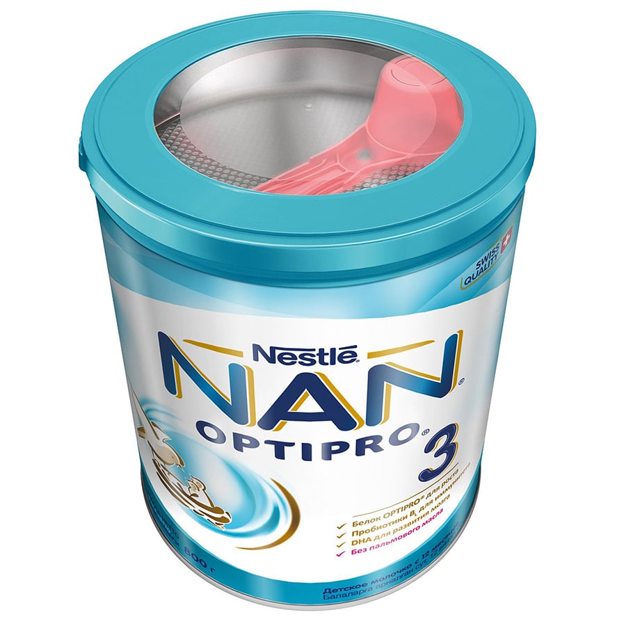 Sữa NAN Nga Optipro Số 1, 2, 3, 4 - Sữa Bột Công Thức Hộp 800g