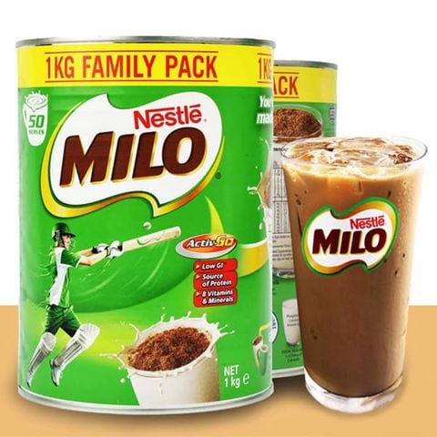 Sữa Bột Nestle Milo Úc - Lon 1kg