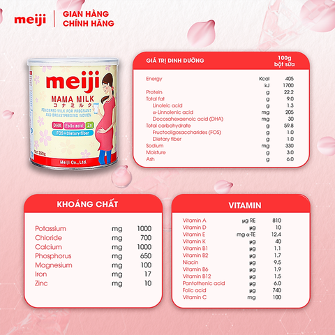 Sữa Bầu Meiji Mama MIlk 350g