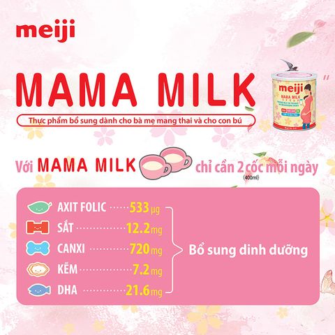 Sữa Bầu Meiji Mama MIlk 350g