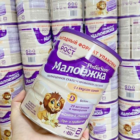 Sữa Pediasure Nga Vị Vani 850g Cho Trẻ 1-10 Tuổi - Sữa Bột Công Thức
