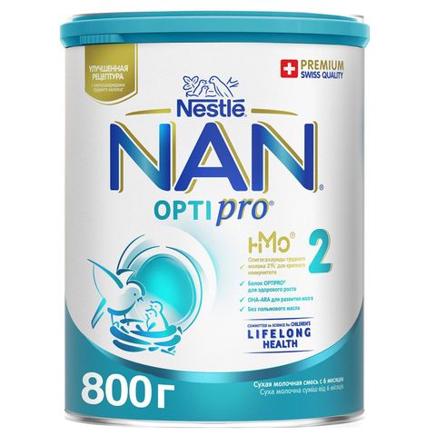 Sữa NAN Nga Optipro Số 1, 2, 3, 4 - Sữa Bột Công Thức Hộp 800g