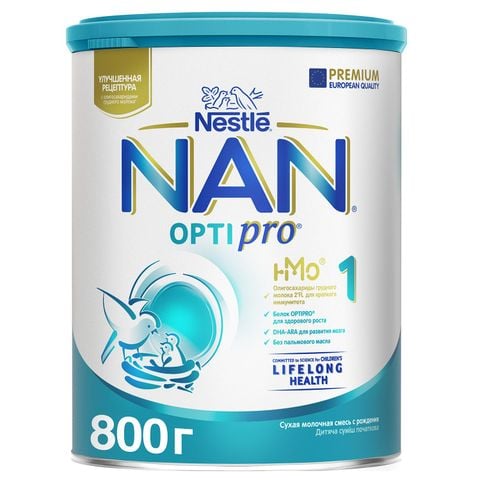 Sữa NAN Nga Optipro Số 1, 2, 3, 4 - Sữa Bột Công Thức Hộp 800g